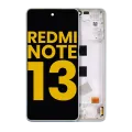 OLED Assembly With Frame For Xiaomi Redmi Note 13 4G (Refurbished) (Mint Green)