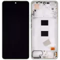 OLED Assembly With Frame For Xiaomi Redmi Note 13 4G (Refurbished) (Mint Green)