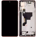 OLED Assembly With Frame For Motorola Moto G Stylus 5G (XT2419 / 2024) (Refurbished) (Scarlet Wave)