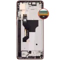 OLED Assembly With Frame For Motorola Moto G Stylus 5G (XT2419 / 2024) (Refurbished) (Scarlet Wave)