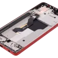 OLED Assembly With Frame For Motorola Moto G Stylus 5G (XT2419 / 2024) (Refurbished) (Scarlet Wave)