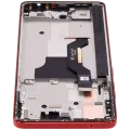OLED Assembly With Frame For Motorola Moto G Stylus 5G (XT2419 / 2024) (Refurbished) (Scarlet Wave)