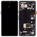 OLED Assembly With Frame (With Fingerprint Sensor) For Google Pixel 7a 5G (Refurbished) (Charcoal)