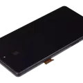OLED Assembly With Frame (With Fingerprint Sensor) For Google Pixel 7a 5G (Refurbished) (Charcoal)