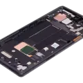 OLED Assembly With Frame (With Fingerprint Sensor) For Google Pixel 7a 5G (Refurbished) (Charcoal)