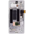 OLED Assembly With Frame (With Fingerprint Sensor) For Google Pixel 7a 5G (Refurbished) (Snow)