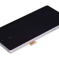 OLED Assembly With Frame (With Fingerprint Sensor) For Google Pixel 7a 5G (Refurbished) (Snow)