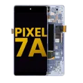 OLED Assembly With Frame (With Fingerprint Sensor) For Google Pixel 7a 5G (Refurbished) (Sea)