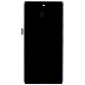 OLED Assembly With Frame (With Fingerprint Sensor) For Google Pixel 7a 5G (Refurbished) (Sea)