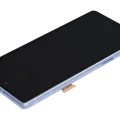 OLED Assembly With Frame (With Fingerprint Sensor) For Google Pixel 7a 5G (Refurbished) (Sea)