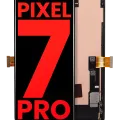 Дисплейний модуль (OLED) з рамкою (без датчика відбитків) для Google Pixel 7 Pro (Aftermarket Plus) (усі кольори)
