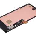 Дисплейний модуль (OLED) з рамкою (без датчика відбитків) для Google Pixel 7 Pro (Aftermarket Plus) (усі кольори)
