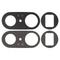 Back Camera Lens (Glass Only) With Adhesive For Google Pixel 7 Pro (2 Piece Set)