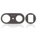 Back Camera Lens (Glass Only) With Adhesive For Google Pixel 7 Pro (2 Piece Set)