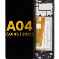 LCD Assembly With Frame For Samsung Galaxy A04 (A045 / 2022) (Refurbished) (All Colors)