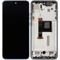 OLED Assembly With Frame For Motorola Moto Edge 50 Neo (XT2409-3 / 2024) (Refurbished) (Nautical Blue)
