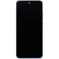 OLED Assembly With Frame For Motorola Moto Edge 50 Neo (XT2409-3 / 2024) (Refurbished) (Nautical Blue)