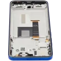 OLED Assembly With Frame For Motorola Moto Edge 50 Neo (XT2409-3 / 2024) (Refurbished) (Nautical Blue)