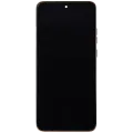 OLED Assembly With Frame For Motorola Moto Edge 50 Neo (XT2409-3 / 2024) (Refurbished) (Latte)