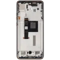 OLED Assembly With Frame For Motorola Moto Edge 50 Neo (XT2409-3 / 2024) (Refurbished) (Latte)