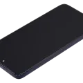OLED Assembly With Frame For Motorola Moto Edge 50 Neo (XT2409-3 / 2024) (Refurbished) (Grisaille)