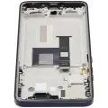 OLED Assembly With Frame For Motorola Moto Edge 50 Neo (XT2409-3 / 2024) (Refurbished) (Grisaille)