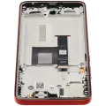 OLED Assembly With Frame For Motorola Moto Edge 50 Neo (XT2409-3 / 2024) (Refurbished) (Poinciana)