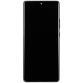 OLED Assembly With Frame For Motorola Moto Edge 50 (XT2407-3 / 2024) (Refurbished) (Jungle Green)