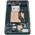 OLED Assembly With Frame For Motorola Moto Edge 50 (XT2407-3 / 2024) (Refurbished) (Jungle Green)