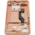 OLED Assembly With Frame For Motorola Moto Edge 50 (XT2407-3 / 2024) (Refurbished) (Peach Fuzz)