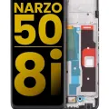 LCD Assembly With Frame For Realme Narzo 50 / Realme 8i (Refurbished) (All Colors)