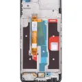 LCD Assembly With Frame For Realme Narzo 50 / Realme 8i (Refurbished) (All Colors)