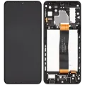 Дисплейний модуль (LCD) з рамкою для Samsung Galaxy A32 5G (A326 / 2021) (Усі моделі) (Aftermarket Plus) (Awesome Black)