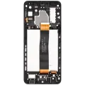Дисплейний модуль (LCD) з рамкою для Samsung Galaxy A32 5G (A326 / 2021) (Усі моделі) (Aftermarket Plus) (Awesome Black)