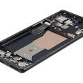 OLED Assembly With Frame For Motorola Edge Plus / Edge 40 Pro (XT2301 / 2023) (Refurbished) (Interstellar Black)