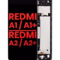 LCD Assembly With Frame For Xiaomi Redmi A1 / Xiaomi Redmi A1+ / Redmi A2 / Redmi A2+ (Aftermarket Plus) (All Colors)