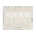 Amaoe A16-A18 Pro U-APU9 0.10mm CPU RAM BGA Reballing Stencil For iPhone 15 Pro Max