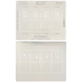 Amaoe A16-A18 Pro U-APU9 0.10mm CPU RAM BGA Reballing Stencil For iPhone 15 Pro Max