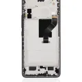 OLED Assembly With Frame For Xiaomi 12 Lite (Refurbished) (Black)