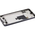 OLED Assembly With Frame For Xiaomi 12 Lite (Refurbished) (Black)