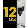 OLED Assembly With Frame For Xiaomi 12 Lite (Refurbished) (Lite Green)