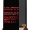 Дисплейний модуль (OLED) для Xiaomi Poco X4 Pro 5G / Redmi Note 11 Pro 4G / Note 11 Pro 5G / Note 11 Pro+ 5G / Redmi Note 10 Pro / Redmi Note 10 Pro Max / Redmi Note 11E Pro / Redmi Note 12 Pro 4G без рамки (Aftermarket Plus) (усі кольори)
