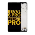 LCD Assembly With Frame For T-Mobile Revvl 6 Pro / T Phone Pro 5G (Refurbished) (All Colors)