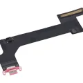 Charging Port Flex Cable For iPad 10 (2022) (Cellular) (Premium) (Pink)