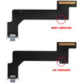Charging Port Flex Cable For iPad 10 (2022) (WiFi Only) (Aftermarket Plus) (Blue)