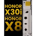 LCD Assembly With Frame For Honor X30i / Honor X8 (Aftermarket Plus) (Black)