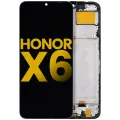 Дисплейний модуль (LCD) з рамкою для Honor X6 / X6S / X8 5G / 70 Lite 5G (Aftermarket Plus) (усі кольори)