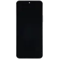 Дисплейний модуль (LCD) з рамкою для Honor X8A / X50i / 90 Lite (Refurbished) (Midnight Black)