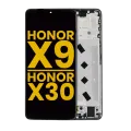 LCD Assembly With Frame For Honor X9 / Honor X30 / Honor X9 5G (Refurbished) (Midnight Black)