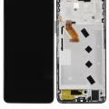 LCD Assembly With Frame For Honor X9 / Honor X30 / Honor X9 5G (Refurbished) (Midnight Black)